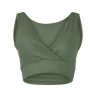 The Best Women Ladies Casual Tank Top Blouse Wrap Chest Bra Ladies Solid Summer Cami Crop Top Shirt Costume Beach Daily Clothes Online - Hplify