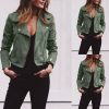 The Best Women Ladies Long Sleeve Waterfall Cardigan Blazer Coat Open Front Suede Jacket Zip Up Biker Casual Tops Clothes Online - Hplify