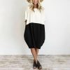 The Best Women Ladies Patchwork Dress Shortsleeve O-Neck Baggy Dress Online - Hplify