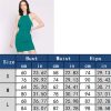 The Best Women Ladies Solid Crew Neck Sleeveless Plain Dress Summer Casual Beach Bodycon Holiday Slim Short Mini Dress Online - Hplify
