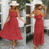 The Best Women Ladies Summer Boho Floral Sleeveless Casual High Waist Long Maxi Dress Party Beach Dress Sundress Online - Hplify