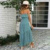 The Best Women Ladies Summer Boho Floral Sleeveless Casual High Waist Long Maxi Dress Party Beach Dress Sundress Online - Hplify