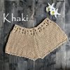 The Best Women Ladies Summer Mini Knitwear Casual Shorts New Fashion Holiday Shorts Hot Swim Board Shorts High Waist Solid Trousers Online - Hplify