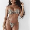 The Best Women Ladies Swimsuit Swimwear Push-up Padded Triangle Bra Top Thong Bottom Bikini Set Summer Beachwear Online - Hplify