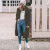 The Best Women Ladies Teddy Bear Lapel Coat Jacket Winter Warm Fur Lapel Thick Long Cardigan Casual Outwear Jacket Tops Streetwear Online - Hplify