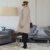 The Best Women Ladies Teddy Bear Lapel Coat Jacket Winter Warm Fur Lapel Thick Long Cardigan Casual Outwear Jacket Tops Streetwear Online - Hplify