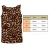 The Best Women Leopard Vest Top Sleeveless Tank Tops Casual Sweatshirt Online - Hplify