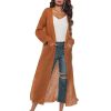The Best Women Long Sleeve Cardigan Knit Tops Knitwear Autumn Coat Outwear Online - Source Silk