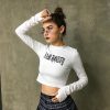 The Best Women Long Sleeve O-Neck Tee Shirt Tops Fashion Ladies Casual Autumn Pullover Sweatshirt Shirt Blouse Online - Hplify
