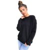 The Best Women Long-sleeve Sweatshirt Round Neck Lace Up Casual Pullover Online - Hplify