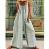 The Best Women Loose Baggy Jumpsuit Dungarees Playsuit Romper Ladies Casual Wide Leg Trousers Summer Holiday Clothing Online - Hplify