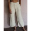 The Best Women Loose Wide-legged Casual Home Fleece Pants Trousers Warm Nightwear Winter Bottoms Flannel Sleepwear Pants Online - Hplify