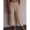 The Best Women Loose Wide-legged Casual Home Fleece Pants Trousers Warm Nightwear Winter Bottoms Flannel Sleepwear Pants Online - Hplify