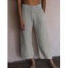 The Best Women Loose Wide-legged Casual Home Fleece Pants Trousers Warm Nightwear Winter Bottoms Flannel Sleepwear Pants Online - Hplify