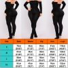 The Best Women Off Shoulder Bodycon Long Sleeve Clubwear Playsuit Jumpsuits Rompers Skinny Sexy Jumpsuits Female Black Trousers Online - Source Silk