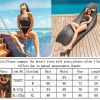 The Best Women One Piece Push Up Padded Bikini Bodysuit New Elastic Brisket Swimwear Bathing Suit Bikini Beachwear Hot Online - Hplify