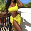 The Best Women  Piece Bodycon Two Piece Crop Top and Skirt Set Bandage Dress Club Party Dress Summer Beachwear Swimsuit Online - Hplify