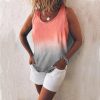The Best Women Plain Swing Vest Sleeveless Cami Top New Fashion Ladies Strappy Flared Plus Size Tops Summer Casual Clothes Online - Hplify