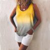 The Best Women Plain Swing Vest Sleeveless Cami Top New Fashion Ladies Strappy Flared Plus Size Tops Summer Casual Clothes Online - Hplify