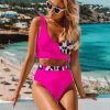 The Best Women Push-up Padded Bra Bandage Bikini Set Swimsuit Triangle Swimwear Brazilian 2Pcs Bathing Suit Online - Hplify
