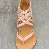 The Best Women Sandals Female Flat Sandals Rome Style Cross Tied Sandals Online - Source Silk
