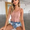 The Best Women Sexy Casual Tank Top Vest Blouse Sleeveless Slim Summer Solid Bandage Crop Top Shirt Small Cami Top New Online - Hplify
