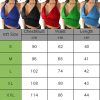 The Best Women Sexy Shrinkage Pleated Backless Nightclub Crop Top Ladies Summer Beach Casual Tank Vest Blouse Women Clothes Online - Hplify