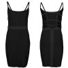 The Best Women Sexy Summer Bandage Bodycon Strappy Dress Ladies Summer Boho Backless Stretchy Package Hip Slim Sundress Online - Hplify