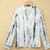 The Best Women Shirts Striped Blouses Office Ladies Long Sleeve Buttons Slim Shirts Tops Online - Hplify