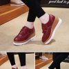 The Best Women Shoes Sneakers Platform Shoes Lace-Up Round Toe Online - Source Silk