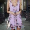 The Best Women Sleeveless V Neck Summer Boho Floral Casual Loose Beach Small Mini Dress Sundress Online - Hplify