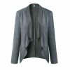 The Best Women Spring Autumn Cardigan OL Office Ladies Fashion Simple Coat Jacket Online - Hplify