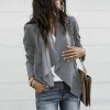 The Best Women Spring Autumn Cardigan OL Office Ladies Fashion Simple Coat Jacket Online - Hplify