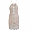 The Best Women Summer Bandage Bodycon Pageant Party Mini Dress Halter Neck Ladies Solid Fashion Slim Dress Online - Hplify
