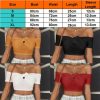 The Best Women Tops Casual Solid Off Shoulder Crop Tops Ladies Sleeveless Summer Cami Bustier Vest Shirt Holiday Clothes Online - Hplify