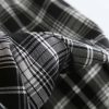 The Best Women White and Black Plaid Print Mini Skirt with Online - Hplify