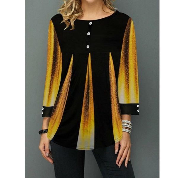 The Best Women's Blouse 2019 Autumn Winter Long Sleeve Loose Blouse Shirt Pullover Jumper Autumn Casual Women Tops And Blouse Shirt Online - Hplify