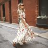 The Best Women's Boho Maxi Dress Floral Summer Beach Party Long Sundress Fashion Ladies Casual Daily Half Sleeve Dress Clothes Online - Hplify