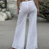 The Best Women's Casual Harem Pants Ladies Summer Beach Loose Baggy Wide Leg Long Loose Trousers See Through Swimwear Online - Hplify