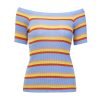 The Best Women's Cowl Neck Short Sleeve Basic Tee Slim Fit Ladies Casual Summer Plain Rainbow Color T Shirt Tops Lady Girls Clothes Online - Hplify