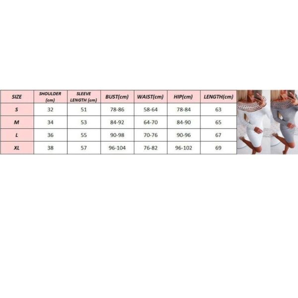 The Best Women's Cut Out Dress Autumn Winter Elegant Ladies Long Sleeve Off Shoulder Casual Solid Short Bodycon Slim Fit Dress Online - Hplify