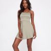 The Best Women's Holiday Summer MIni Dress Solid Sleeveless Party Beach Ladies Loose Short Dress Sundress Sleepwear Outwear Online - Hplify