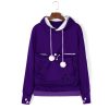 The Best Women's Hoodie Sweatshirt Casual Hooded Jumper Top Autumn Winter Long Sleeve Pullover Outwear Online - Hplify