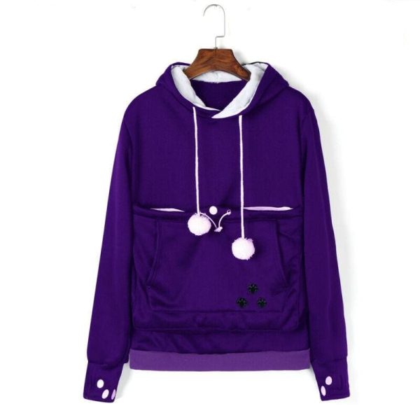The Best Women's Hoodie Sweatshirt Casual Hooded Jumper Top Autumn Winter Long Sleeve Pullover Outwear Online - Hplify