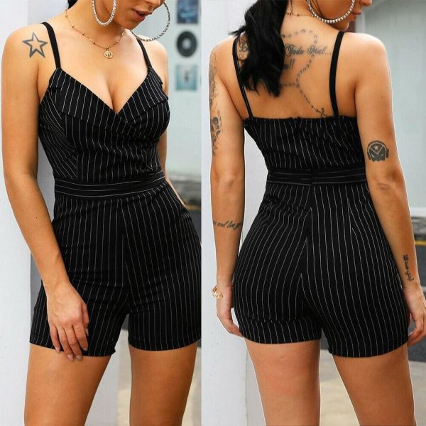 The Best Women's Jumpsuit Sexy Ladies Boho Playsuit Summer Beach Casual Bodycon Online - Hplify