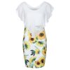 The Best Womens summer dress fashion Sleeveless O-Neck women Vintage dresses Online - Source Silk
