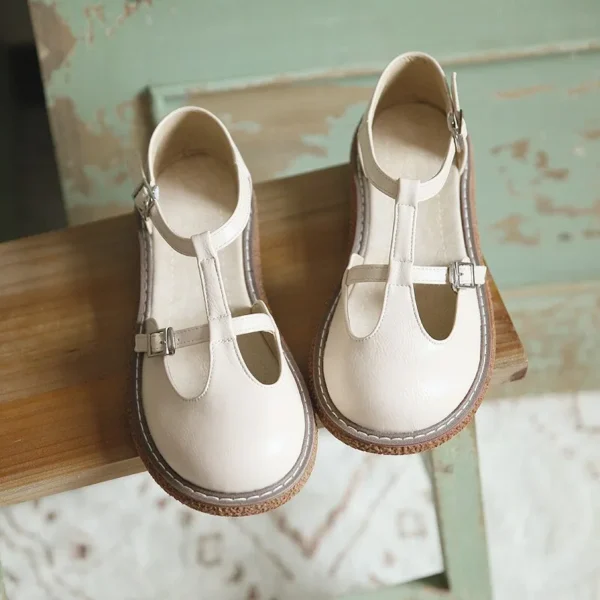 Alternative view of Women's Mary Jane Shoes Artistic Breathable Hollow Shoes Platform Shoes