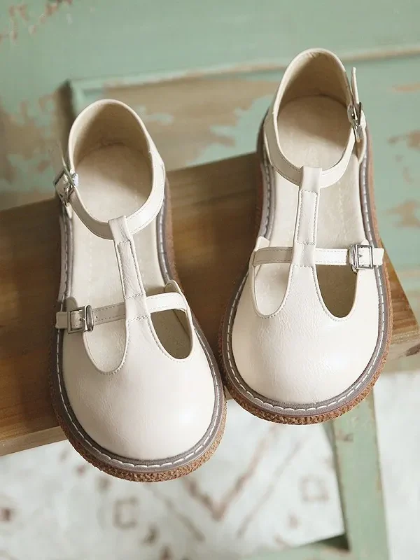 Alternative view of Women's Mary Jane Shoes Artistic Breathable Hollow Shoes Platform Shoes