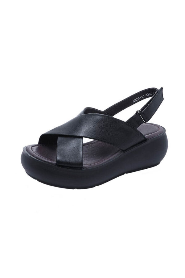 Summer Cross Strap Wedge Sandals Women Sandals