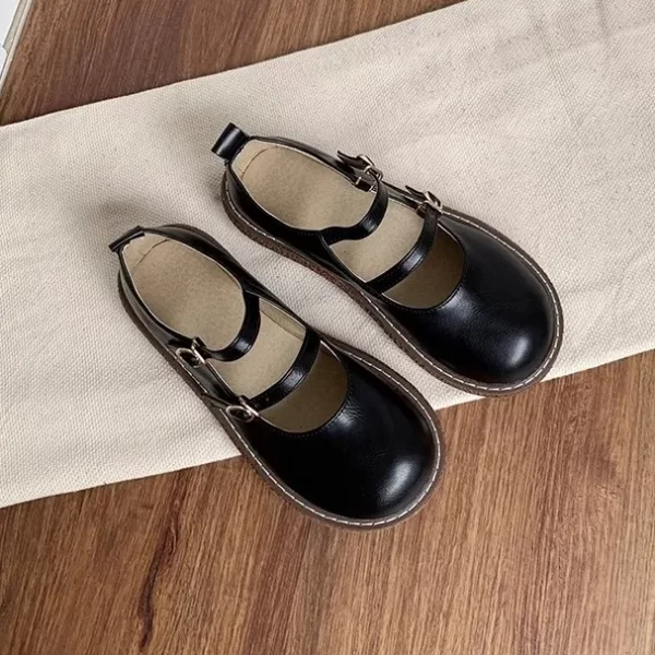 Alternative view of Double Buckle Front Mary Jane Shoes Mary Jane Shoes